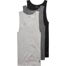 Tank Tops Polo Ralph Lauren Classic Fit Cotton Tanks 3-Pack Grey Assorted