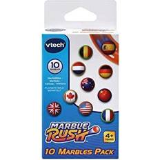 Vtech Leksaker Vtech Marble Rush Set om 10 MarBalls Ytterligare kulor för alla Marble Rush Marmmelbanor Med landsflaggor För barn från 4–12 år