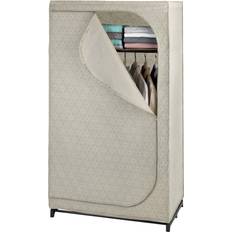 Wenko Merrow 90cm Wide Wardrobe Taupe