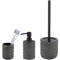 Keramik Wasserbehälter & Ersatzteile Wenko Badaccessoires-Set Mantua