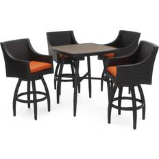 Orange Outdoor Bar Sets BRANDS Deco Outdoor Bar Set