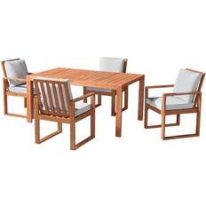 Alaterre Furniture Weston Collection ANWT0344EBO Patio Dining Set