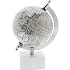 Globes Litton Lane Deco 79 Marble with Marble Globe