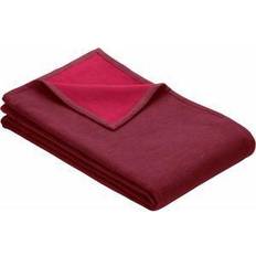 Ibena Wohndecke »Cotton Pur« Filz Rot