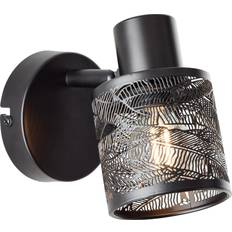 Brilliant Wall Lamps Brilliant Bano Spotlight 13.5 cm Matt Black Matt Wall light