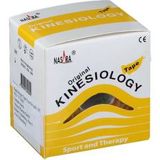 Cintas de Kinesiología Nasara Kinesiologie Cinta Adhesiva 1 Rollo Amarillo amarillo