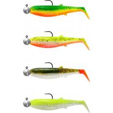 Savage Gear Gumov Nstraha Cannibal Shad Darkwater Mix 4+4