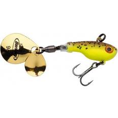 Fiskeutrustning Berkley Pulse Spintail 28g Brown Chartreuse