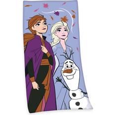 Multicolore Asciugamani per bambini Herding Disney Frozen 2 Asciugamano, Cotone, Multicolore, 75x150 cm