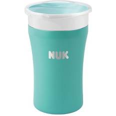 Nuk Drikkekrus Magic Kop Rustfrit Stål Turkis Med Termofunktion