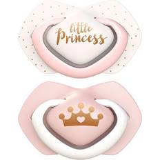 Canpol babies Royal Baby A 0-6 m Napp Pink 2 st
