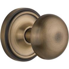 Cabinet Knobs on sale Nostalgic Warehouse Classic Rosette with New York Door Knob, Passage