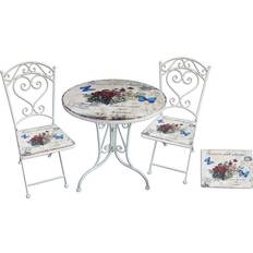 Café-Sets Garden Pleasure Harms Bistro-Set, FLORAL 3-tlg. Café-Set