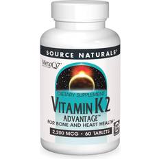 Natur Vitamine & Mineralien Source Naturals Vitamin K2 Advantage, 2,200 mcg 60 pcs