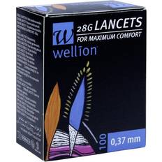 Wellion Hälsovårdsprodukter Wellion 28G lancetter 0,37 mm 100 st