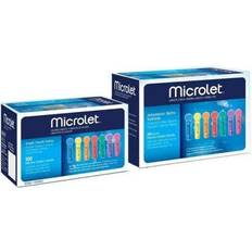 Lancettes Microlet Lancettes Colorées 100 pièces