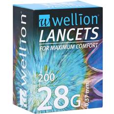 Wellion Hälsovårdsprodukter Wellion 28G lancetter 0,37 mm 200 st