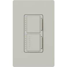 Lutron Timers Lutron Maestro 300-Watt Single-Pole Digital Dimmer and Timer Switch, for Incandescent and Halogen Bulbs, MA-L3T251-PD, Palladium