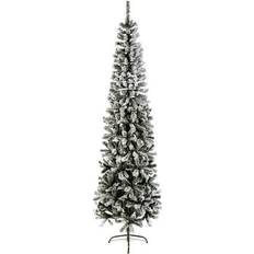 B&Q 7Ft Flocked Spruce Pine Artificial Christmas Tree