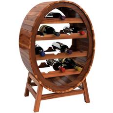 Casaria Barrel Design Weinregal 50x90cm