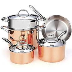 Cookware Cooks Standard Copper Cookware Set with lid