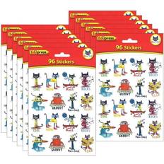 Animals Stickers Edupress Pete the Cat Stickers, 96/Pack, 12 Packs EP-63935-12 Quill