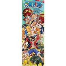 Grupo Erik Poster Puerta One Piece All Characters Póster