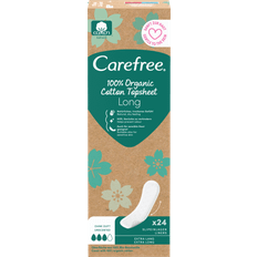 Pantiliners Carefree Organic Cotton Long Toallitas íntimas 24 UD