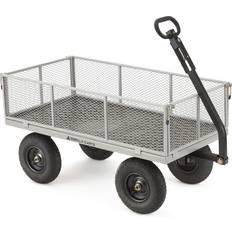 Utility Wagons Gorilla Carts Heavy-Duty Steel Utility Cart — 1000-Lb. Capacity