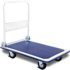 Sack Barrows Costway 660 Pounds Folding Platform Cart Dolly Hand Truck