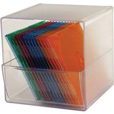 Bandejas de cartas Deflecto Organizador Modular Con Un Cajon 16.5x14.5x7 cm Transparente