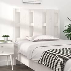 vidaXL Bed White 95.5 x 4 x 100 cm Headboard