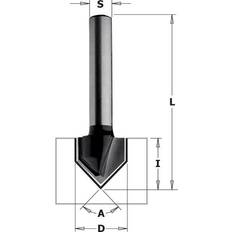 Cmt Skriftfræser HM 11,0x14 60° K8 Z2 C