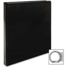 Business Source View Binder w/ 2 Inside Pockets 1/2' Capacity Black 09950