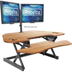 Office Supplies Rocelco 46" Large Corner Standing Desk