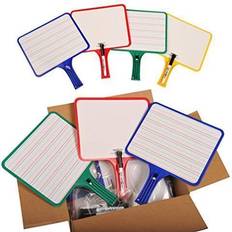 Glass Boards on sale Rectangular Hand Held Whiteboards, Double-sided, Blank/Handwriting, 24/Pack 5132