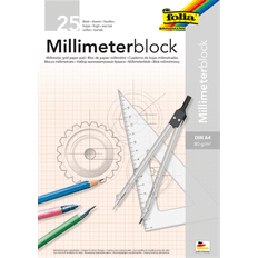 Orange Kopierpapier Paper Millimeterblock DIN A4 80g/m²