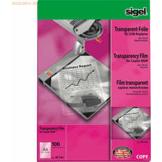 Svarta Transparentfilm Sigel KF545 Transparent