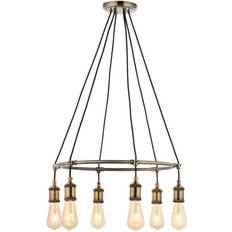 Endon Hal Plate Pendant Lamp