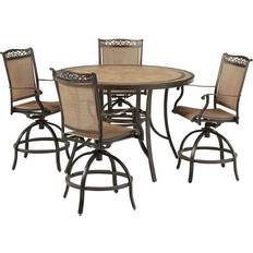 Outdoor Bar Sets Hanover 5 pc. Fontana Outdoor Bar Set