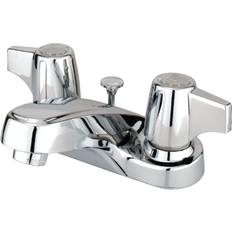Taps Kingston Brass KB160B 4 in Centerset Bathroom Faucet Polished Chrome Polished Chrome
