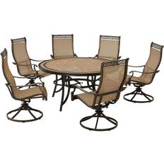 Patio Furniture Hanover 7 Monaco Patio Dining Set