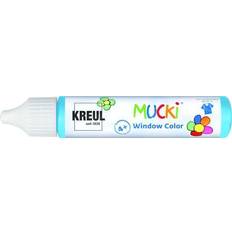 Rosa Fingerfärger Kreul Mucki Window Color Pen hellblau 29 ml