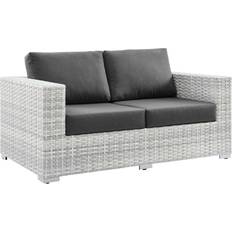 modway Convene Collection EEI-4306-LGR-CHA Modular Sofa