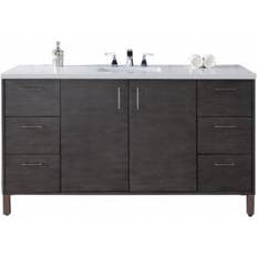 Bathroom Furnitures James Martin Vanities 850-V60s-3Ejp Metropolitan