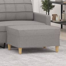 Havemøbler vidaXL Footstool Dark Gray/Light 23.6"x19.7"x16.1"/27.6"x21.7"x16.1"