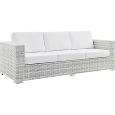 modway Convene Collection EEI-4305-LGR-WHI Modular Sofa