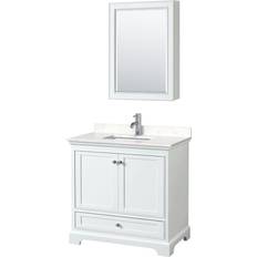 Vanity Units for Double Basins Wyndham Collection WCS202036S-VCA-MED