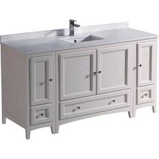 Bathroom Furnitures Fresca Oxford 60" Traditional Bathroom Cabinets