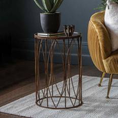 Crossland Grove Side Table - Gold/Glass Tavolino